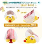 EDWEKIN® Baby Schwimmring mit Sonnendach – Schwimmhilfe & Schwimmtrainer für Babys & Kleinkinder – Bild 5