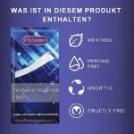 MySmile Zahnaufhellungsstreifen - 28 Whitening Strips zur Zahnaufhellung- Peroxid frei teeth whitening-Sicher für den Zahnschmelz - 14 Sitzungen teeth whitening strips – Bild 5