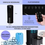 Klarstein 4-in-1 Luftkühler – Mobiles Klimagerät mit Ventilator, Luftbefeuchter & Nachtmodus – Bild 6