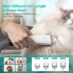 Neakasa von Neabot P1 Pro Hundeschermaschine mit Tierhaar Staubsauger, Haustierpflegeset, leise Schermaschine Hund Katze Tierhaarschneidemaschine, Tierhaarentferner mit 5 bewährten Pflegewerkzeugen – Bild 6
