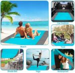 ISOPHO Picknickdecke Stranddecke Wasserdicht, Strandmatte 4 Befestigung Ecken Stranddecke Sandfrei/Picknick für den Strand, Campen, Wandern und Ausflüge – Bild 6