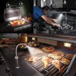 MojiDecor Grill Licht, Magnetische Grilllampe BBQ Licht Set Outdoor Grill Lichter BBQ Zubehör Arbeitslampe, Batteriebetrieben, 360 Grad Drehwinkel 2 Pack – Bild 5