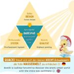 EDWEKIN® Baby Schwimmring mit Sonnendach – Schwimmhilfe & Schwimmtrainer für Babys & Kleinkinder – Bild 2