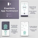 Elvie Pump – Elektrische Milchpumpe für leichtes Abpumpen, bequeme, tragbare Stillpumpe, mit App-Funktion, um den Abpump-Verlauf zu verfolgen… – Bild 4