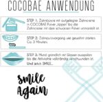 COCOBAE ® Teeth Whitening - Aktivkohle Pulver Aus Kokosnuss Kohle Für Weisse Zähne – Natürliche Zahnaufhellung - Aktivkohle Zähne - Zähne weisser machen - Activated Charcoal Powder – Bild 2