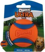 Chuckit – Ultra Ball Medium – 1 Jagdball für Hunde – Robuster und vielseitiger Ball – Ball der auf der Wasseroberfläche schwimmt – Kompatibel mit Chuckit Launchern – Bild 2