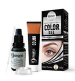Demure Wimpern- & Augenbrauenfarbe Set – Keratin, PPD- & Ammoniakfrei, 20+ Anwendungen, bis zu 4 Wochen