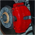 Foliatec Bremssattel Lack Set, Hitzebeständig, Komplettsatz für 4 Bremssättel, Racing Rosso – Bild 6