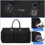 Umwandelbare Kleidersäcke für Damen für Reisen, Modoker Wasserdichter Handgepäck-Kleidersack Kleidersack – 2-in-1-Hängekoffer-Anzug-Reisegepäcktasche – Bild 4