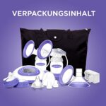 Lansinoh 2in1 Elektrische Milchpumpe - beleuchtetes LCD-Display - ein- oder beitseitiges Abpumpen - individuell einstellbar - mehr Milch in kürzerer Zeit – Bild 6