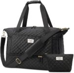 ETRONIK Reisetasche für Frauen, Gym Duffel Bag mit USB-Ladeanschluss, Weekender Overnight Bag mit Nassfach und Schuhfach für Frauen Travel Gym täglichen Gebrauch