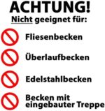 Steinbach Poolrunner  – Vollautomatischer Bodensauger mit App-Steuerung für Pools – Auch für Salzwasser geeignet – Bild 6