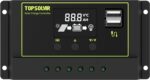Topsolar Solarpanel Set – Monokristallines Solarmodul für Wohnmobil & Boot, inkl. Solar-Laderegler, hoher Wirkungsgrad – Bild 7