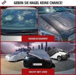 WALSER Hagelschutz Abdeckplane Auto, Auszeichnung Sehr Gut* Auto Hagelschutzplane, Abdeckplane Auto Premium Hybrid, Autogarage Abdeckung, Abdeckung Auto 100% Polyester – Bild 2