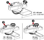 G3 Dachbox Reef 270, abschliessbar, aus stossfestem P.S.MV, witterungsbeständig – Bild 10