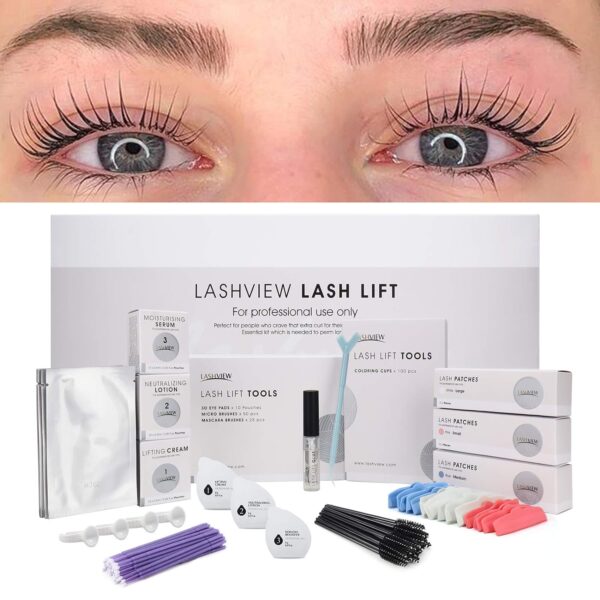 LASHVIEW Wimpernlifting Set,