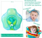 Rismise Baby Schwimmring mit abnehmbarem Sonnendach - Schwimmhilfe für Babys 3-36 Monate – Bild 4