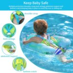 Rismise Baby Schwimmring mit abnehmbarem Sonnendach - Schwimmhilfe für Babys 3-36 Monate – Bild 6
