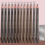 Waterproof Eyebrows Pencil Tattoo Makeup And Microblading Supplies Kit-Permanent Eye Brow Liners In 5 Colors Waterproof Eyebrow Pencils Peel – Bild 6