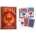 Bicycle Kartendeck Standard 2er-Pack Rot & Blau Rommé-Karten, Pokerkarten, Zauberkarten/Klassische Rider Back Rückseite
