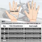 COFIT Motorradhandschuhe für Damen & Herren, atmungsaktiv mit Hartknöchelschutz & Touchscreen für BMX, ATV, MTB & Radfahren – Bild 5