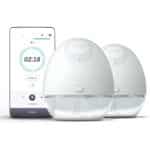 Elvie Pump – Elektrische Milchpumpe für leichtes Abpumpen, bequeme, tragbare Stillpumpe, mit App-Funktion, um den Abpump-Verlauf zu verfolgen…