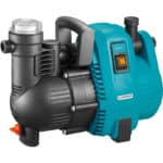 Gardena Comfort Gartenpumpe Bewässerungspumpe mit Fördermenge, integrierter Filter, geräuscharm, hohe Leistungsfähigkeit, Garten Zubehör für Wasserkreislauf