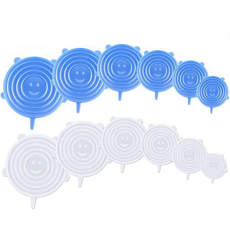 24 Stück Silikondeckel Set Dehnbar – Wiederverwendbare Stretch Lids In 6 Größen Für Schüsseln, Dosen, Becher & Früchte 24 Stück Silikondeckel Set Dehnbar – Wiederverwendbare Stretch Lids In 6 Größen Für Schüsseln, Dosen, Becher & Früchte