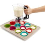 OXO Good Grips -Mechanischer Handmixer-Eierschneider-Eierseparator-Omelett-Spatel-Omelettewender-Pfannkuchenwender-Set zum Pochieren von Eiern-Teigspender – Bild 6
