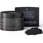COCOBAE ® Teeth Whitening - Aktivkohle Pulver Aus Kokosnuss Kohle Für Weisse Zähne – Natürliche Zahnaufhellung - Aktivkohle Zähne - Zähne weisser machen - Activated Charcoal Powder