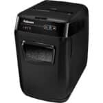 Fellowes Auto-Feed 150C Partikelschnitt Aktenvernichter (P-4), 150 Blatt, für 1-3 Nutzer im Büro oder Home Office mit SilentShred, geeignet zur Datenschutz-Grundverordnung