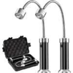 MojiDecor Grill Licht, Magnetische Grilllampe BBQ Licht Set Outdoor Grill Lichter BBQ Zubehör Arbeitslampe, Batteriebetrieben, 360 Grad Drehwinkel 2 Pack