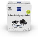 ZEISS Brillen-Reinigungs-Spray | Reinigungstücher mit Alkohol | ideal für unterwegs oder auf Reisen