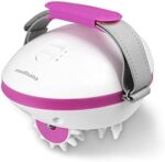 medisana Cellulite Massagegerät für straffere Haut, Selbstmassage mit 6 rotierenden Massagerollen und 2 Massageintensitäten