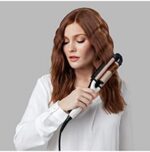 Remington Welleneisen [Testsieger] ProLuxe 4-in-1 Lockenstab Beach Waves, natürlich Wellen, Wasserwellen, Mermaid-Waves (Dig. Display, Temperatureinstellung bis 210° C) Kreppeisen – Bild 4