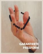 Armband mit Buchstaben I Pärchen Partnerarmband mit Perlen – Bild 3