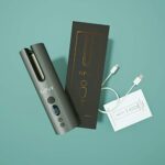 YAPOY Schnurloser Automatischer Lockenstab - Wiederaufladbar, 5 Temperaturen & Timer, LCD-Bildschirm – Bild 7