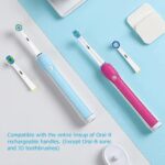 Qitizu Aufsteckbürsten Kompatibel mit Braun Oral b Elektrische Zahnbürste, 4 Floss, 4 Precision, 4 Sensitive, 4 Efficient – Bild 6
