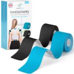 Health Press Kinesiotapes - 2 Kinesiologie Tape Rollen Kinesiotape - Profi Physio Tape und Sporttape - Hautfreundliche Tapes DERMATEST SEHR GUT