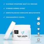 nationofstrong Cellulite Creme – Straffe Haut für Bauch, Beine & Po, gegen Cellulite & Dehnungsstreifen - 225ml – Bild 3
