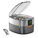 Ultraschallreinigungsgerät Ultraschallreiniger Ultraschallgerät KECOOLKE Sonic Cleaner mit digitalem Timer für Brillen, Ringe, Münzen, Fingerringe, Geld, Zahnersatz