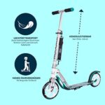 HUDORA BigWheel 205- Das Original mit RX Pro Technologie -Tret-Roller klappbar - City-Scooter – Bild 3