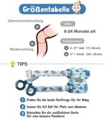 Simply Kids Knieschoner Baby Krabbeln (2 Paar) I Krabbelstrumpfhose, Krabbelhilfe für Babys Mädchen Junge Kind – Bild 5