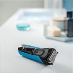Braun Series 3 ProSkin Rasierer Herren, Elektrorasierer mit Präzisionstrimmer, wiederaufladbarer und kabelloser elektrischer Rasierer, 45 Min Laufzeit, Wet&Dry, Geschenk Mann – Bild 2