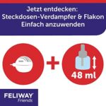 FELIWAY Friends Start-Set für Katzen | Verdampfer für Steckdose & Flakon | Pheromone zur Reduktion von Spannungen & Konflikte zwischen Katzen | mehr Harmonie im Mehrkatzenhaushalt | 48ml – Bild 3