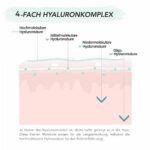 BIO HYALURON SERUM +B5| Hyaluronsäure Hochdosiert | 4-Fach Anti-Falten - 100ml | Frei von Alkohol &Parfüm | Vegan | Hyaluronsäure Serum - Gesichtsserum | Anti-Aging Gesichtscreme | Made in Germany – Bild 2