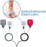 Beurer EM 59 Heat digitales TENS / EMS Gerät, 4-in-1 Reizstromgerät zur Schmerztherapie, Muskelstimulation, Massage und Wärmetherapie, inkl. 4 Elektroden und Akku – Bild 11