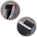 Remington Barttrimmer Herren Set MB320C (keramikbeschichtete Klingen, 9 Längeneinstellungen, Netz-/Akkubetrieb, LED Lade-/Nachladekontrollanzeigen) Bartschneider, Schwarz – Bild 6