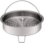 Tefal Secure 5 Schnellkochtopf P25307 | inklusive Dampfkorb mit Dreifuss | 6 L Fassungsvermögen | Hochwertiger Edelstahl | 5-Fach Sicherheitssystem | Geeignet für alle Herdarten, inklusive Induktion – Bild 2