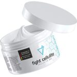 nationofstrong Cellulite Creme – Straffe Haut für Bauch, Beine & Po, gegen Cellulite & Dehnungsstreifen - 225ml